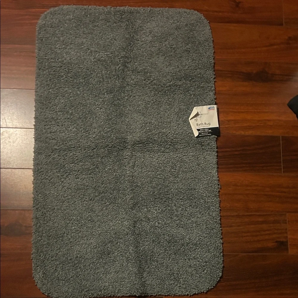 Blue Bath Rug